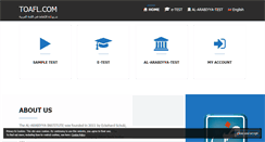 Desktop Screenshot of e-toafl.com